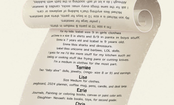 Santa list